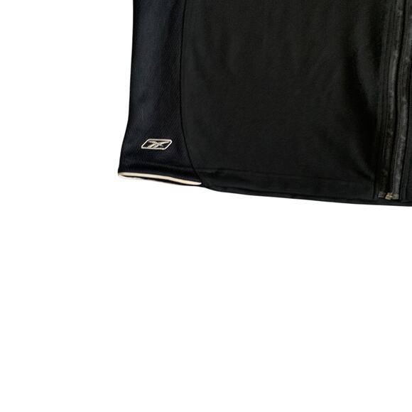 Reebok Mens 2XL Iverson Limited Edition Full Zip Y2K Short Sleeve Shirt Jacket - Picture 12 of 16